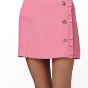 Lily Pulitzer pink mini skirt